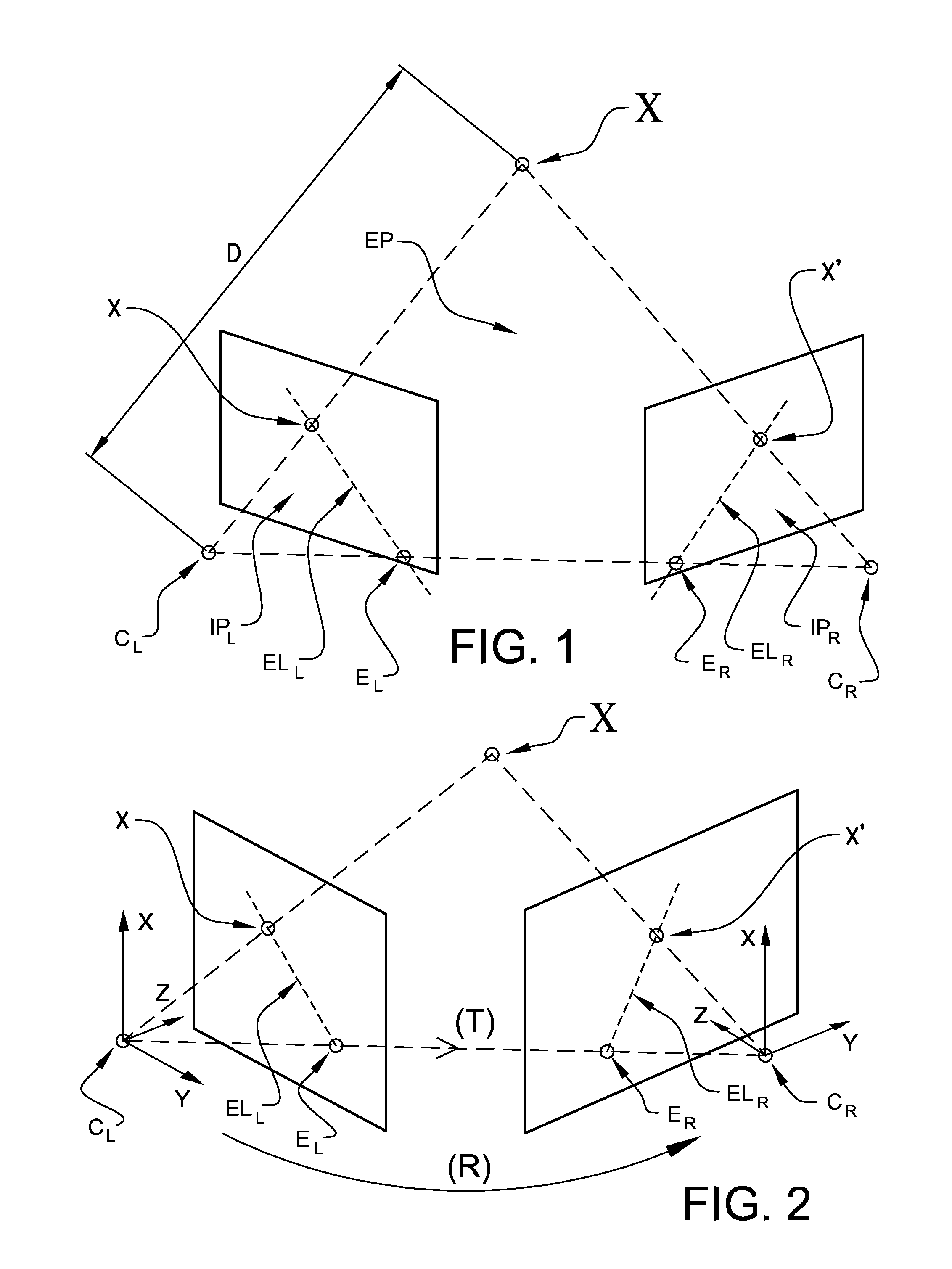 Method and apparatus for solving position and orientation from correlated point features in images