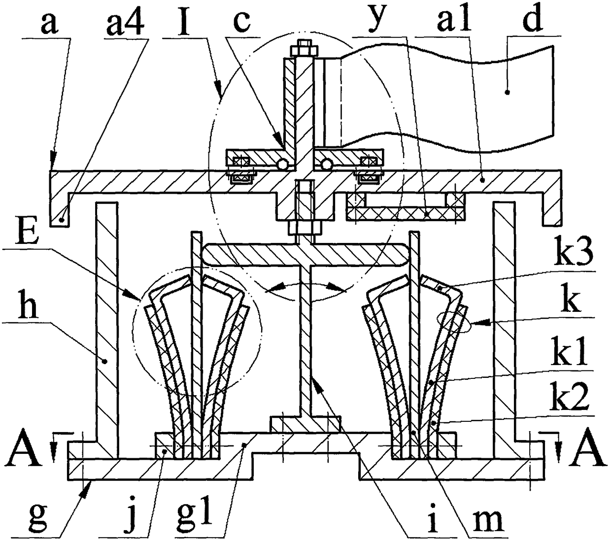 A self-powered wind direction instrument