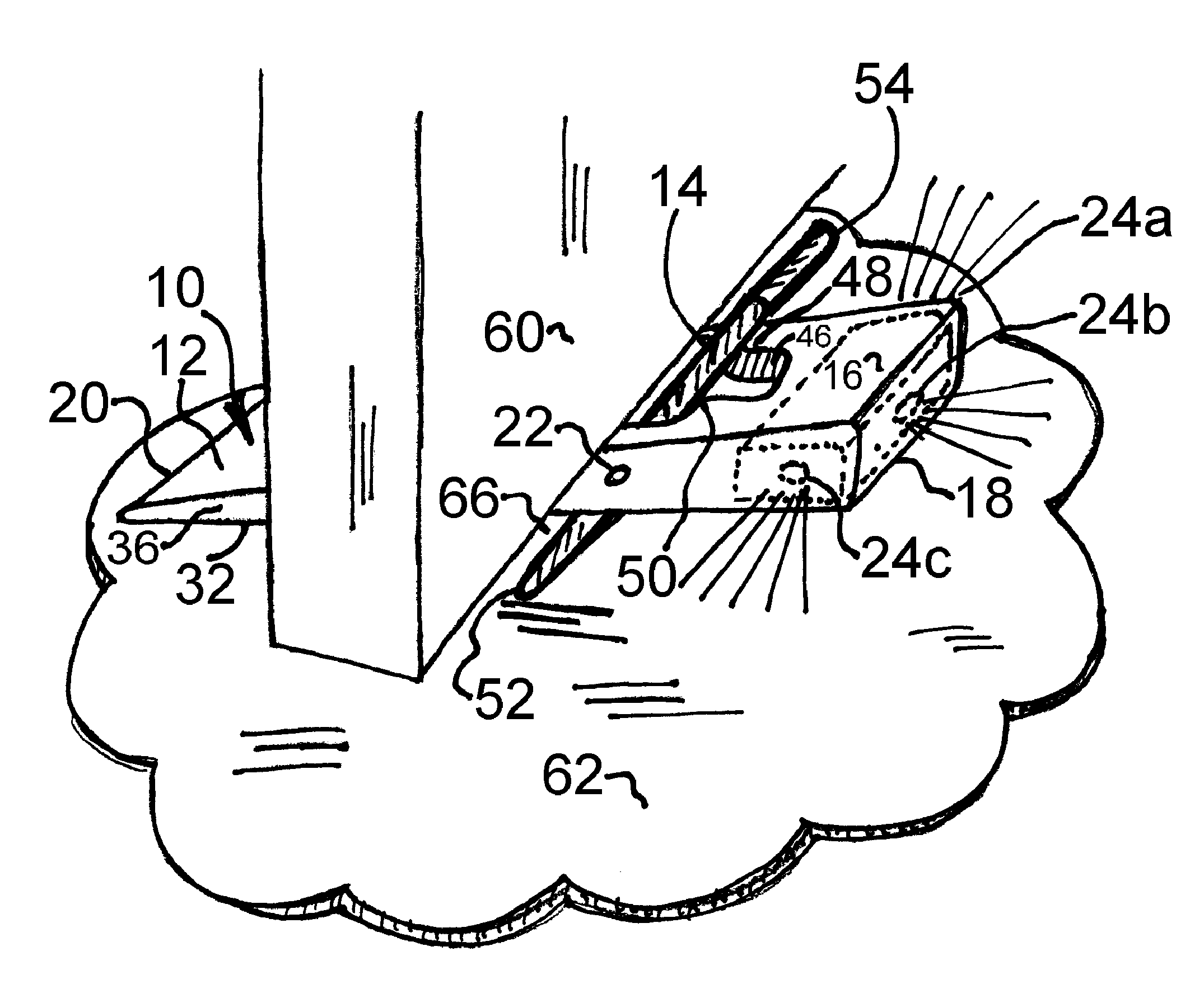 Intrinsically-safe ramp for use by rescue personnel