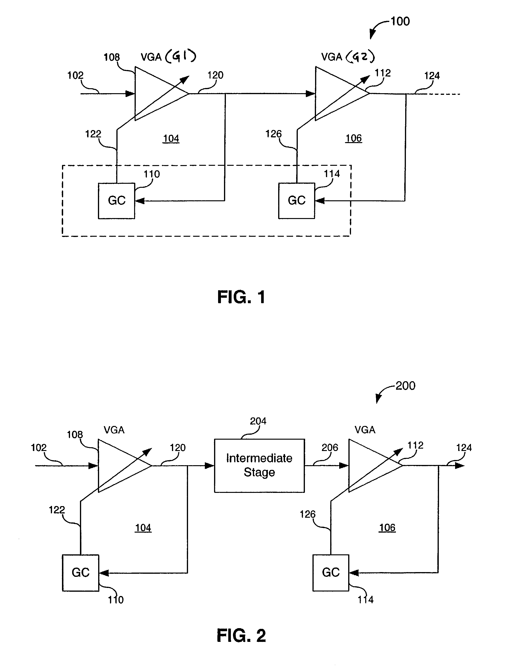 Automatic gain control system and method using multiple local AGC loops