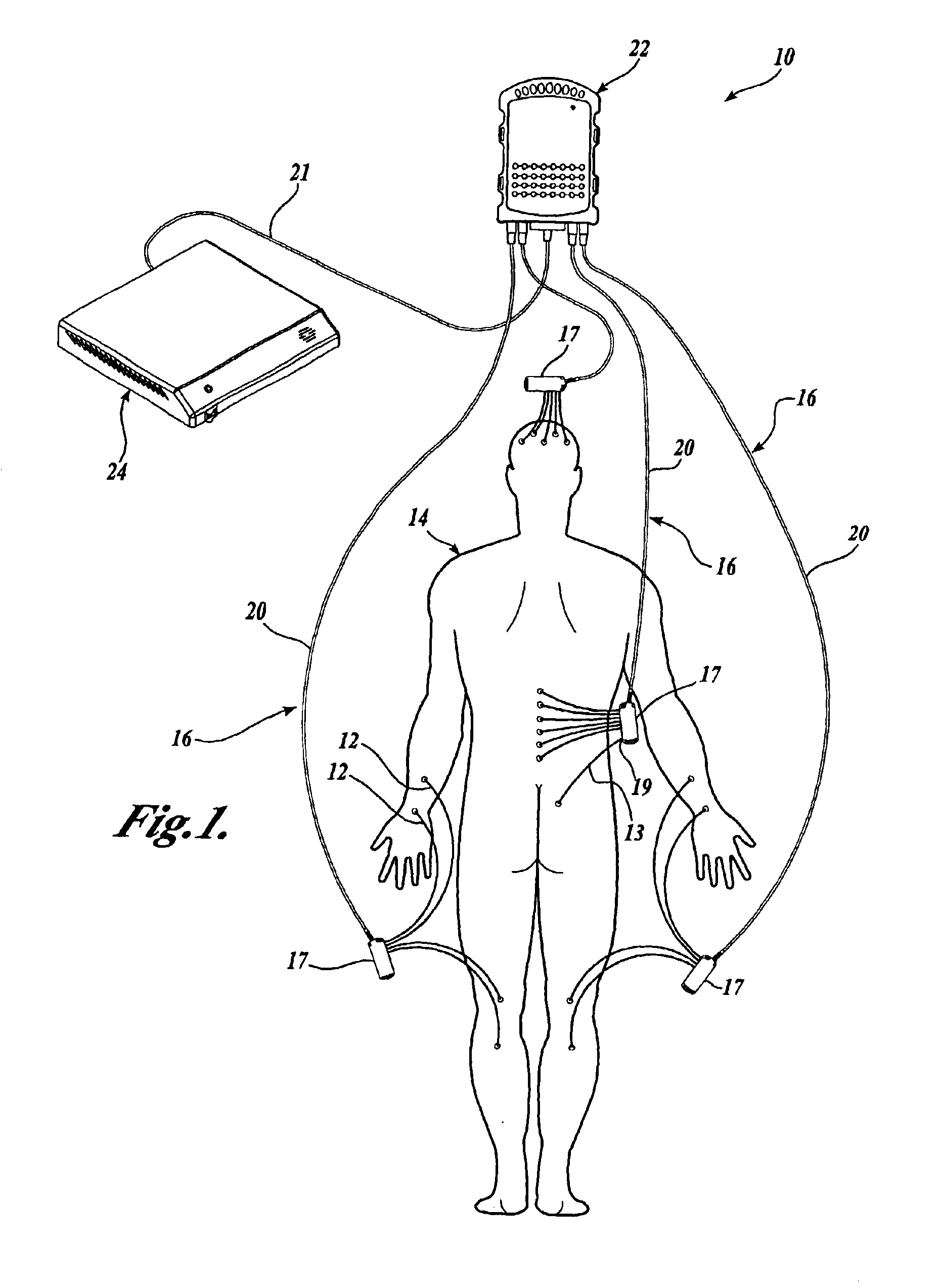 System and device for reducing signal interference in patient monitoring systems