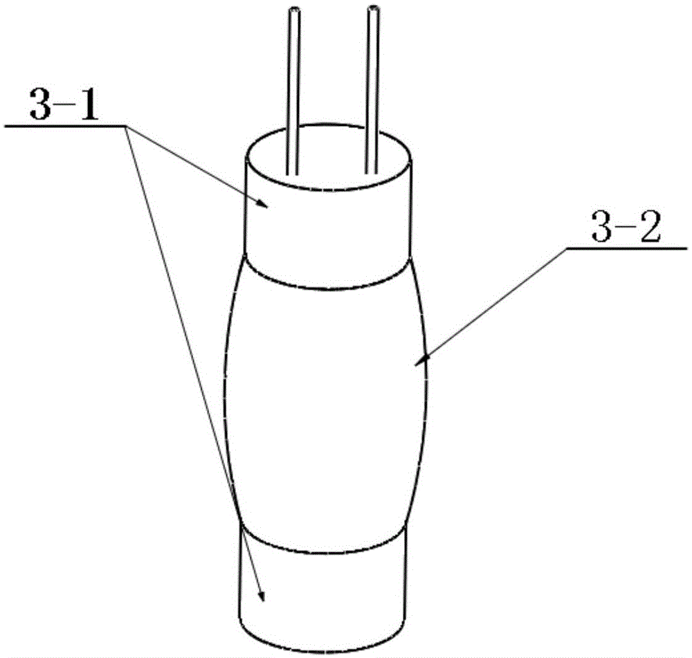 Pressure trigger type underwater cast-in-place pile elevation locating device and using method thereof