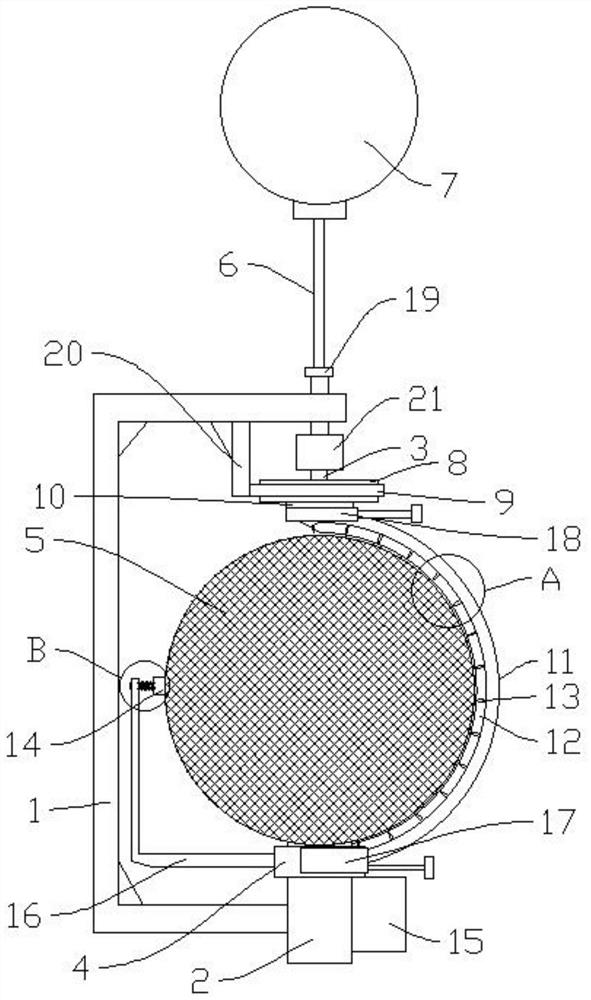 A self-cleaning anti-adhesion device for marine instruments