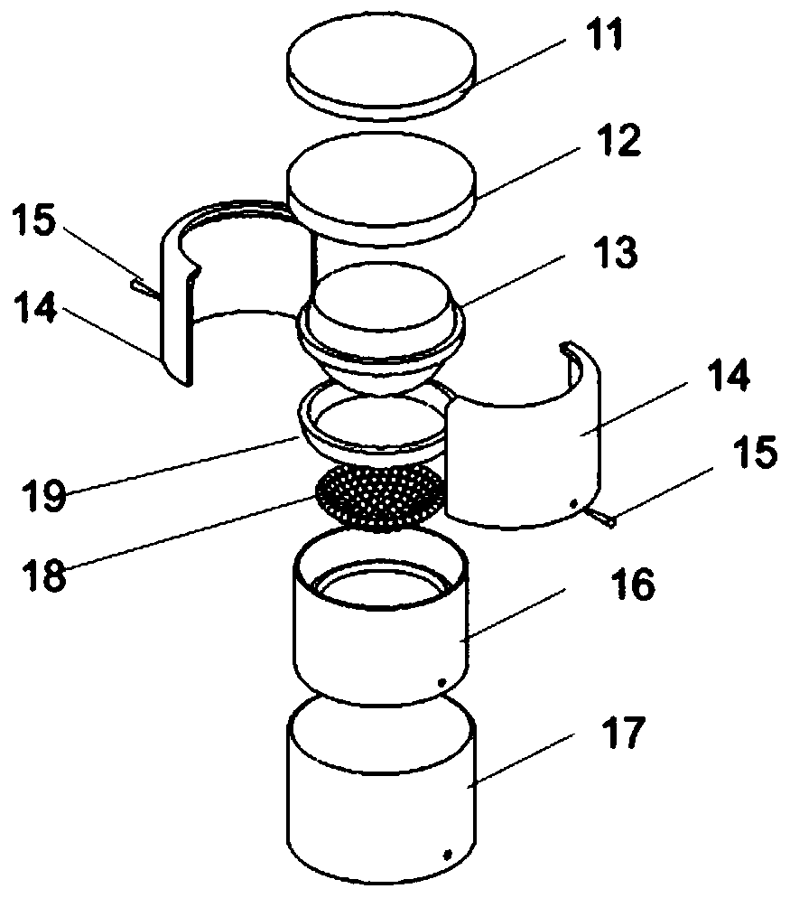 Omnidirectional angle-shift PDC drill for relieving rock breaking impact force