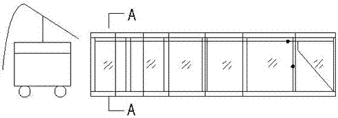 Model and method for studying landslide surge propagation law and predicting dam life