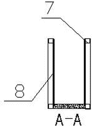 Model and method for studying landslide surge propagation law and predicting dam life