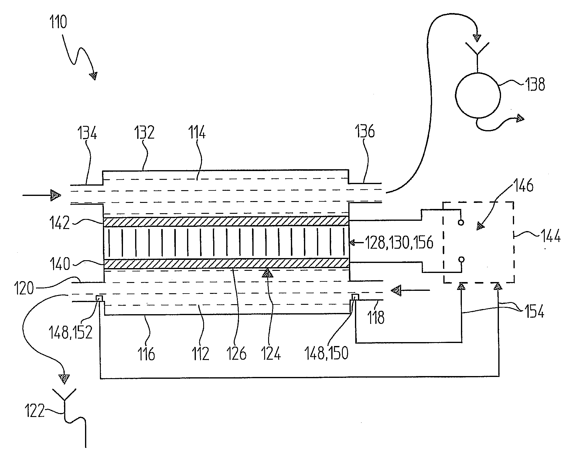 Heat recovery device with self-cleaning