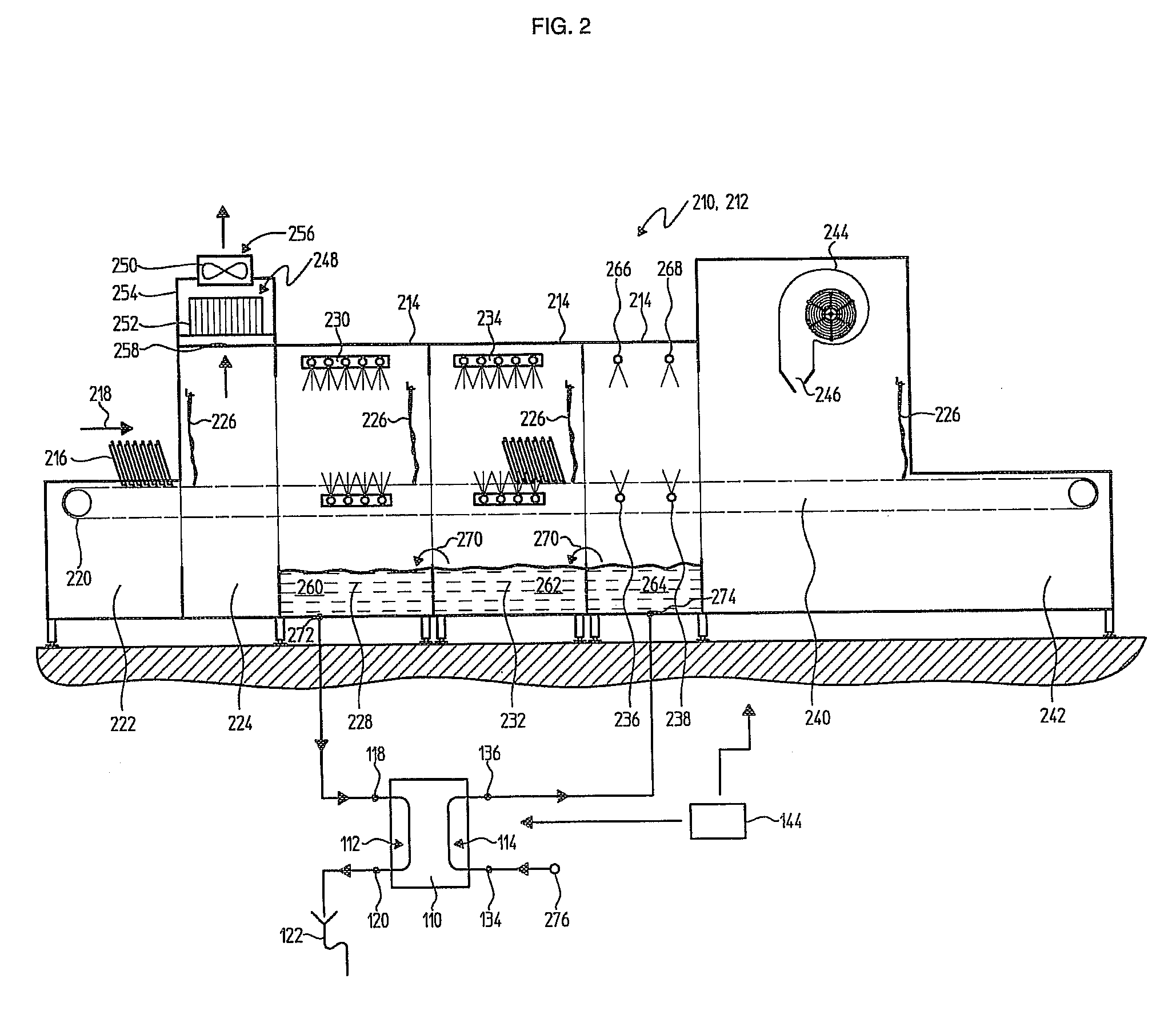 Heat recovery device with self-cleaning