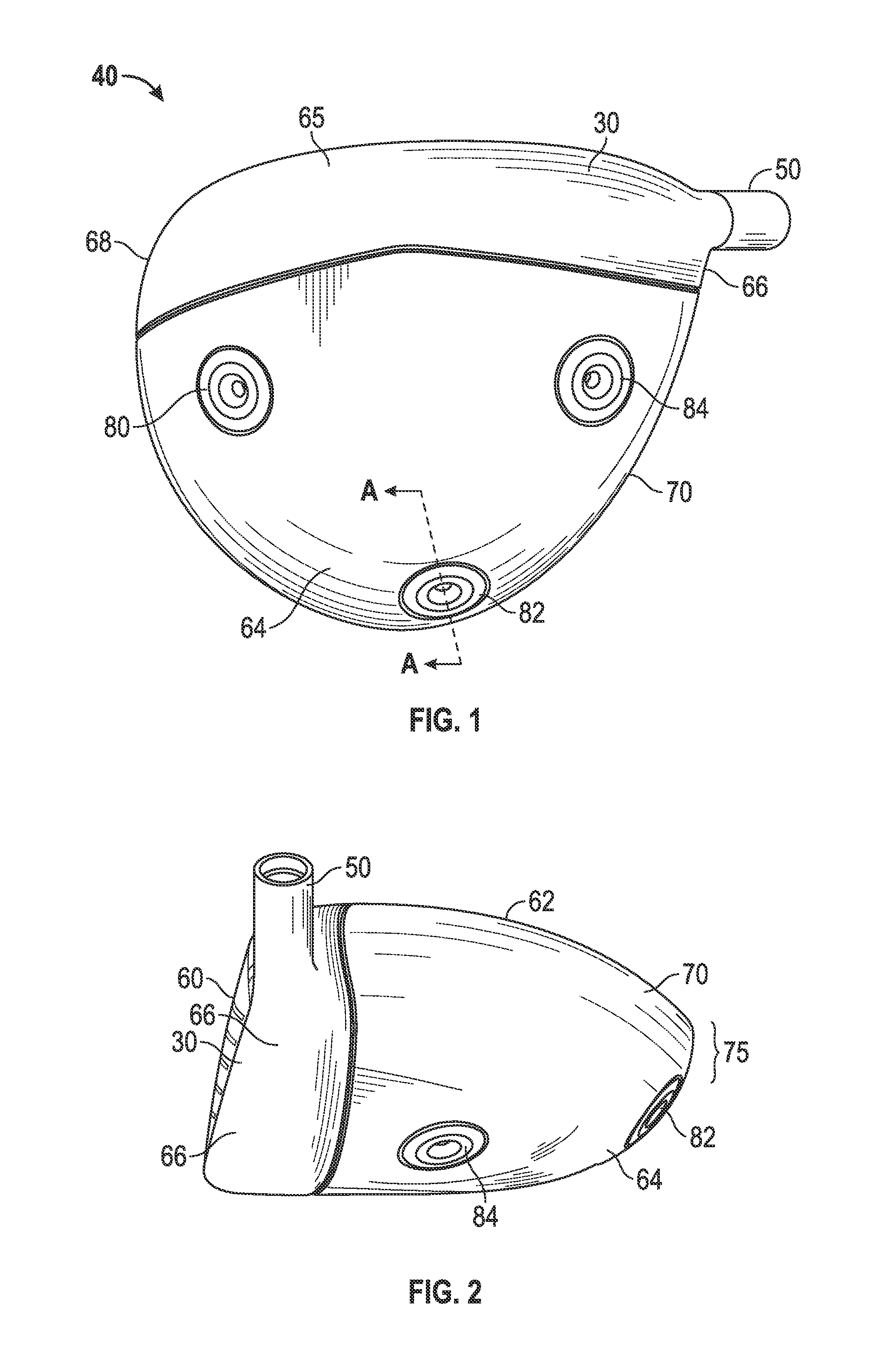 Golf club head with composite weight port