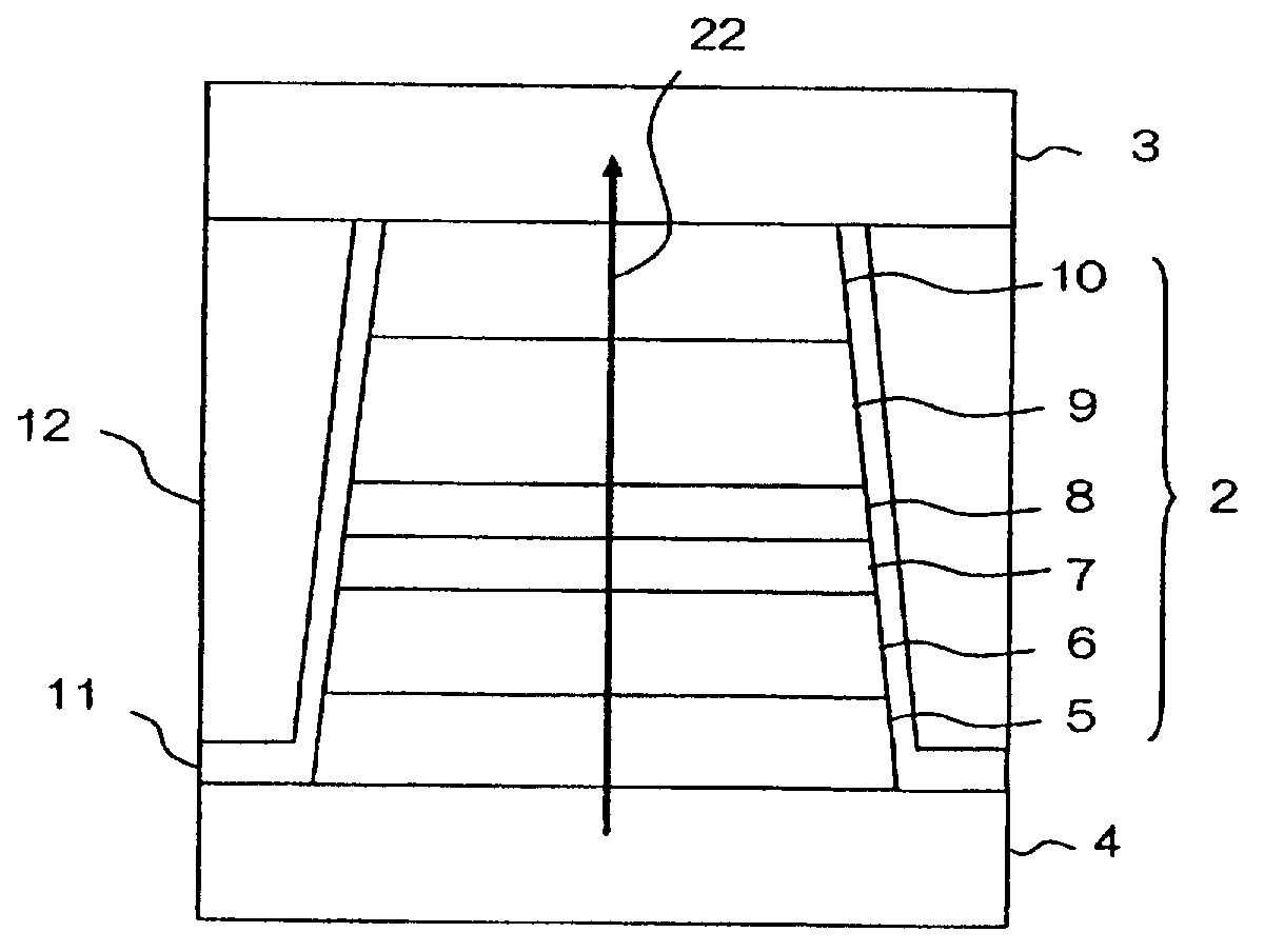 Method for manufacturing magnetic field detecting element, utilizing diffusion of metal