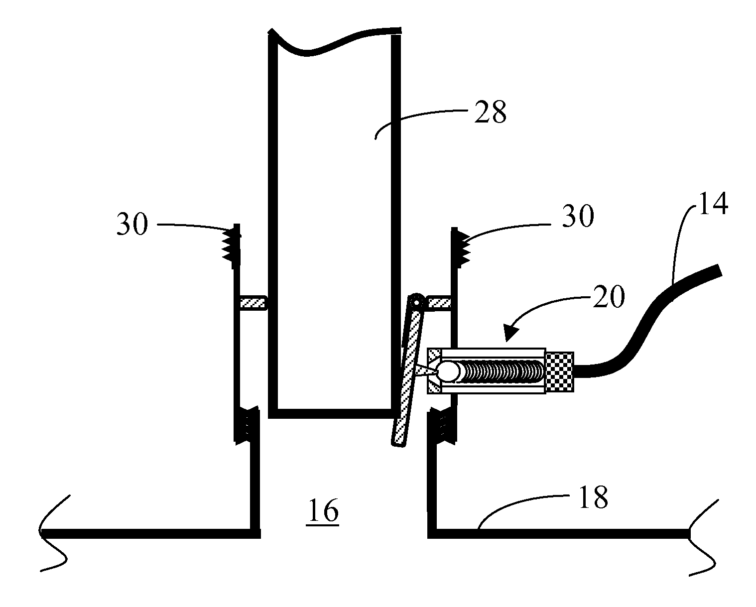 Gravity feed ball-in-seat valve with extension unit for dosing fuel additives