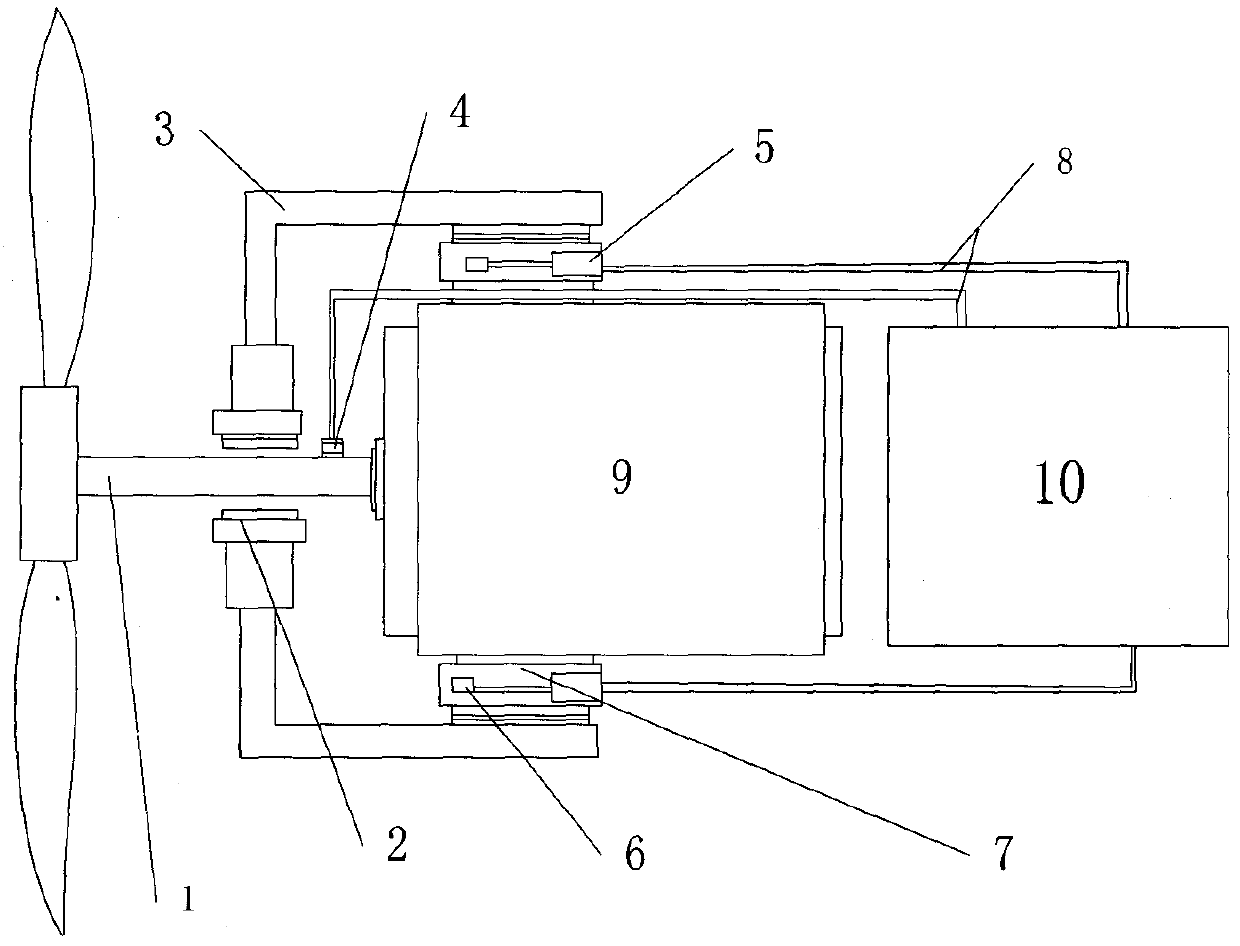 A device for locking the propeller of an unmanned aerial vehicle and its control method