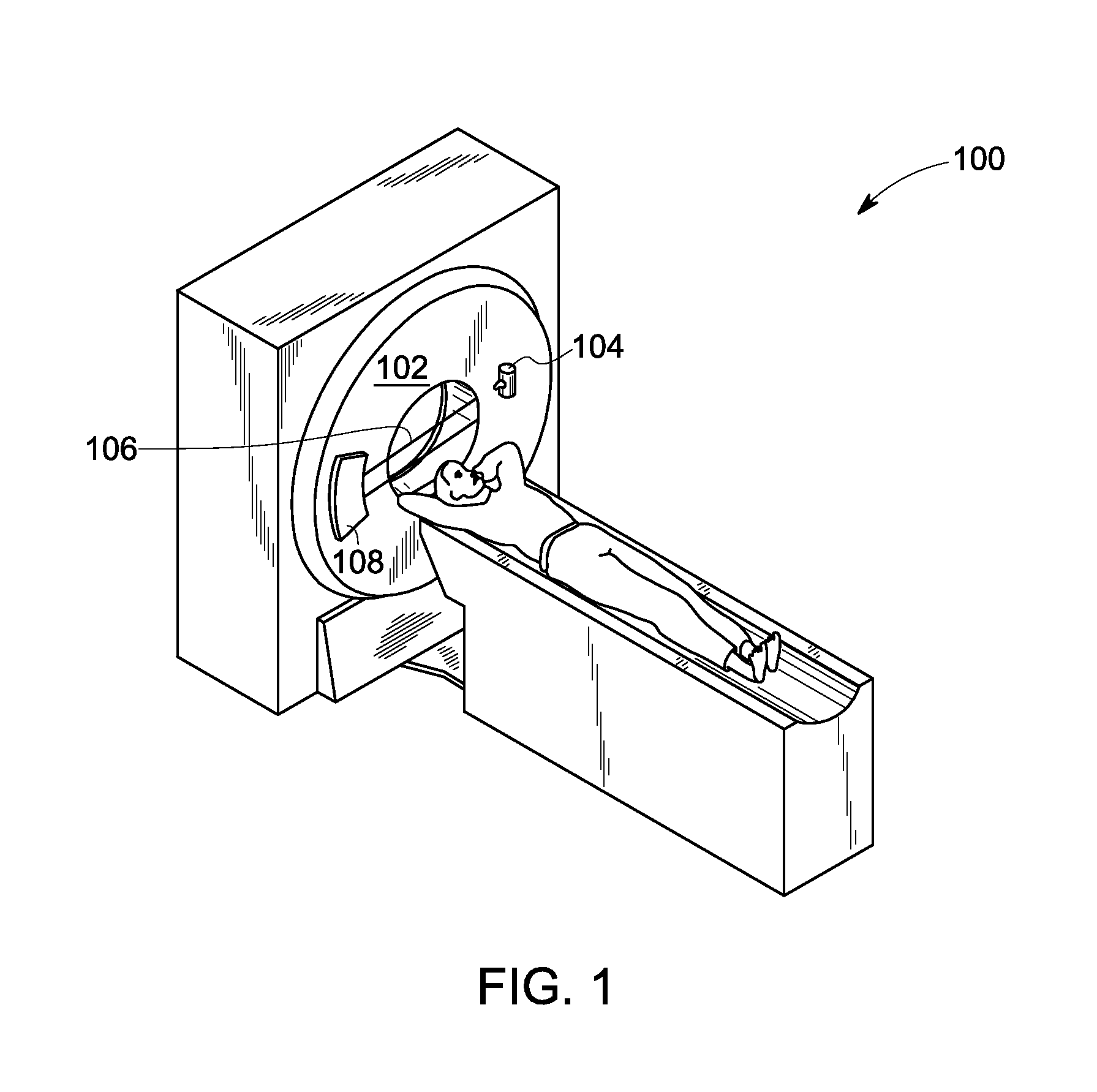 Method and system for non-invasive imaging of a target region