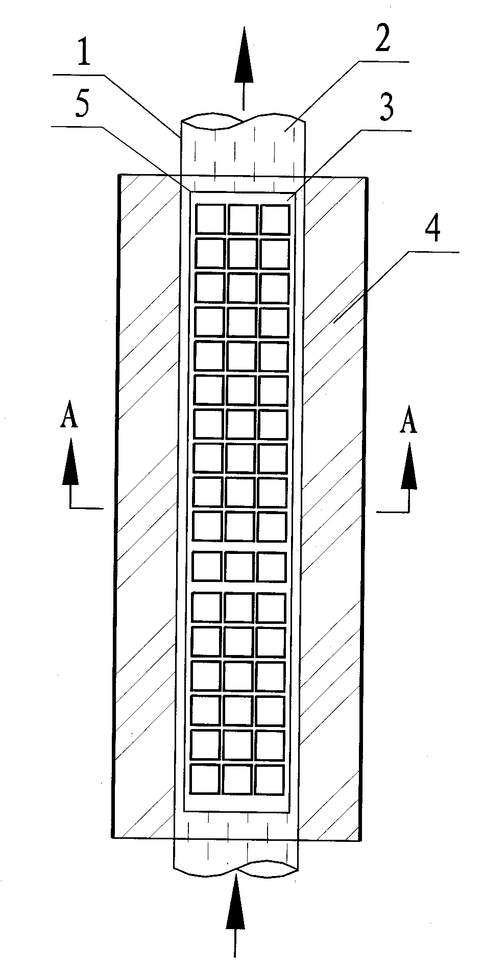 Photovolatic concentrating receiver with secondary baffle board