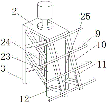 A communication tower capable of self-generating electricity