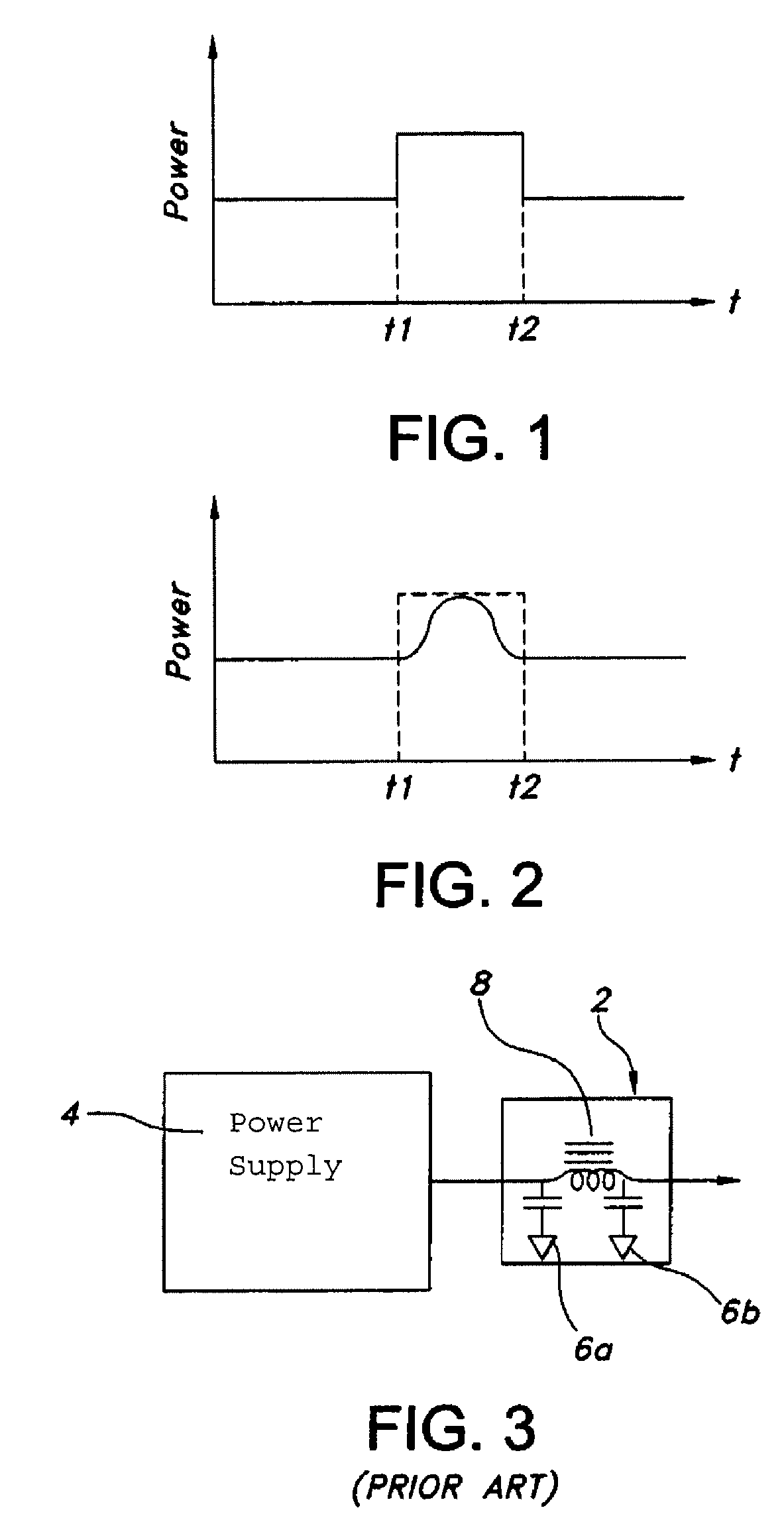 Method of filtering low frequency components from power lines