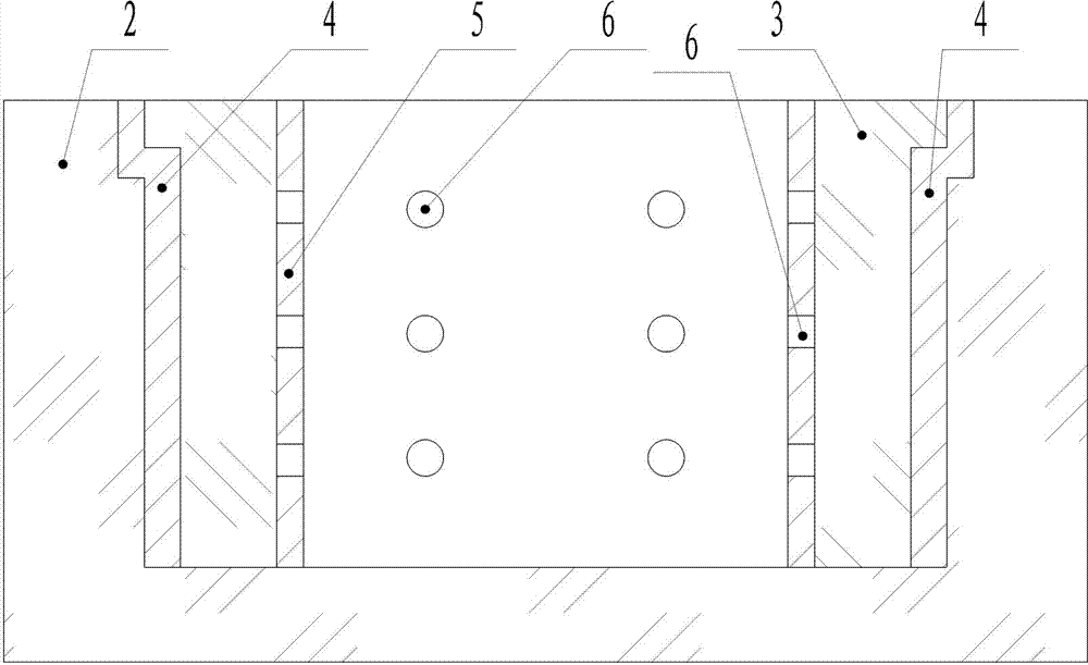 Technique for producing large and medium-sized cylindrical iron castings through clay green sand molding