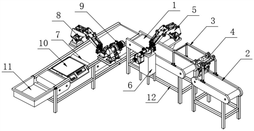 Manipulator for automatic casting production line