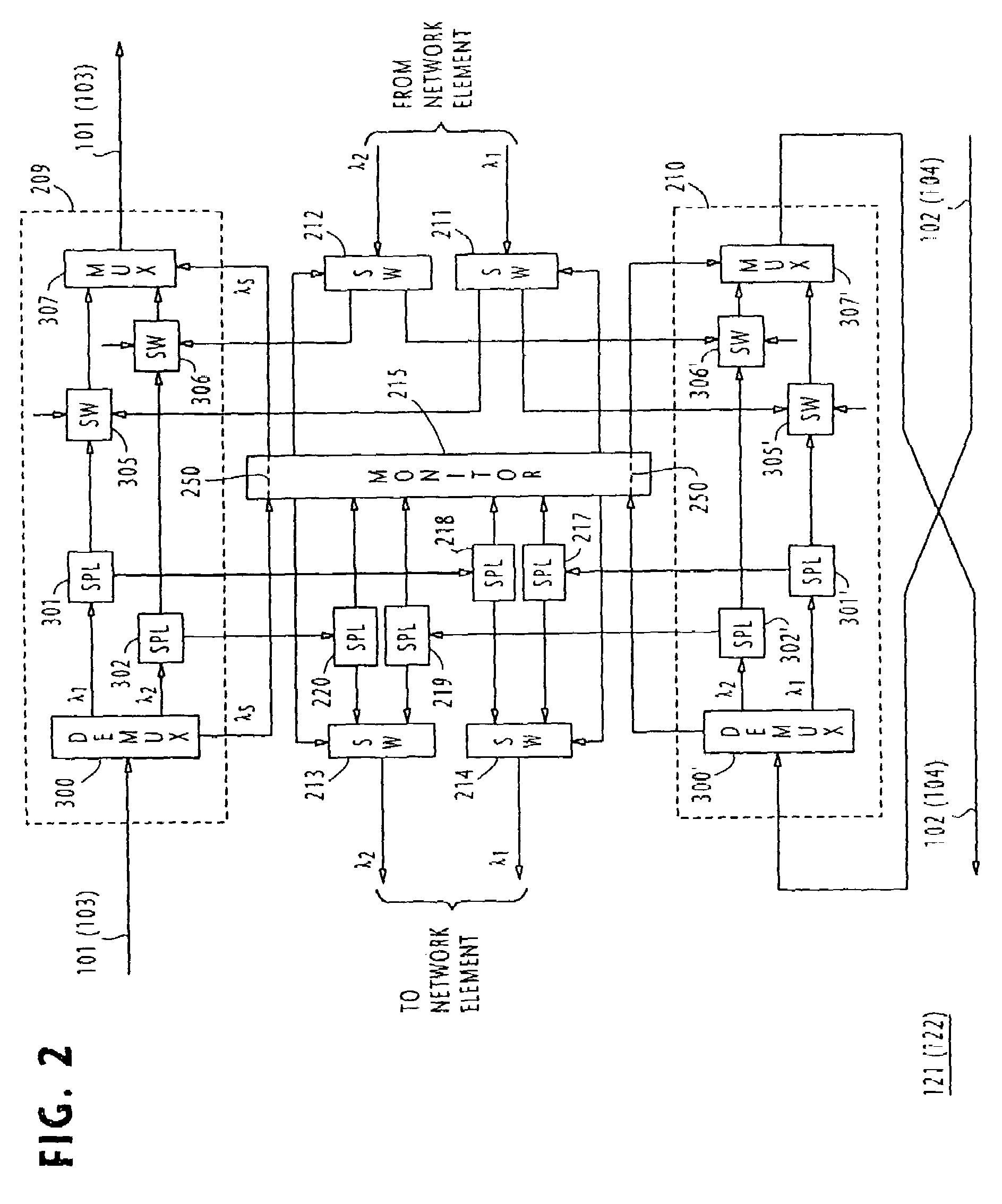 Ring network for sharing protection resource by working communication paths