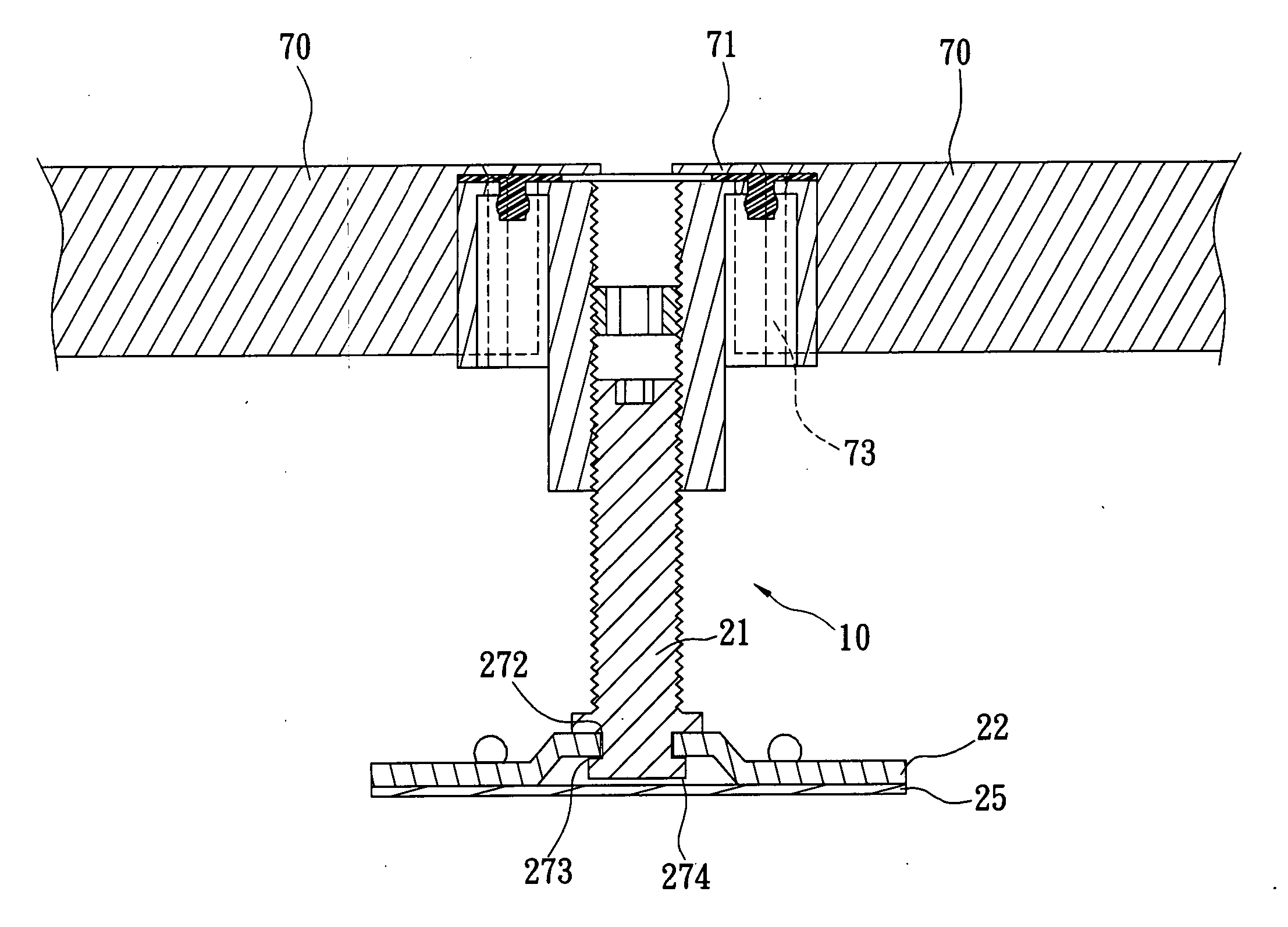 Pedestal structure for raised access floors