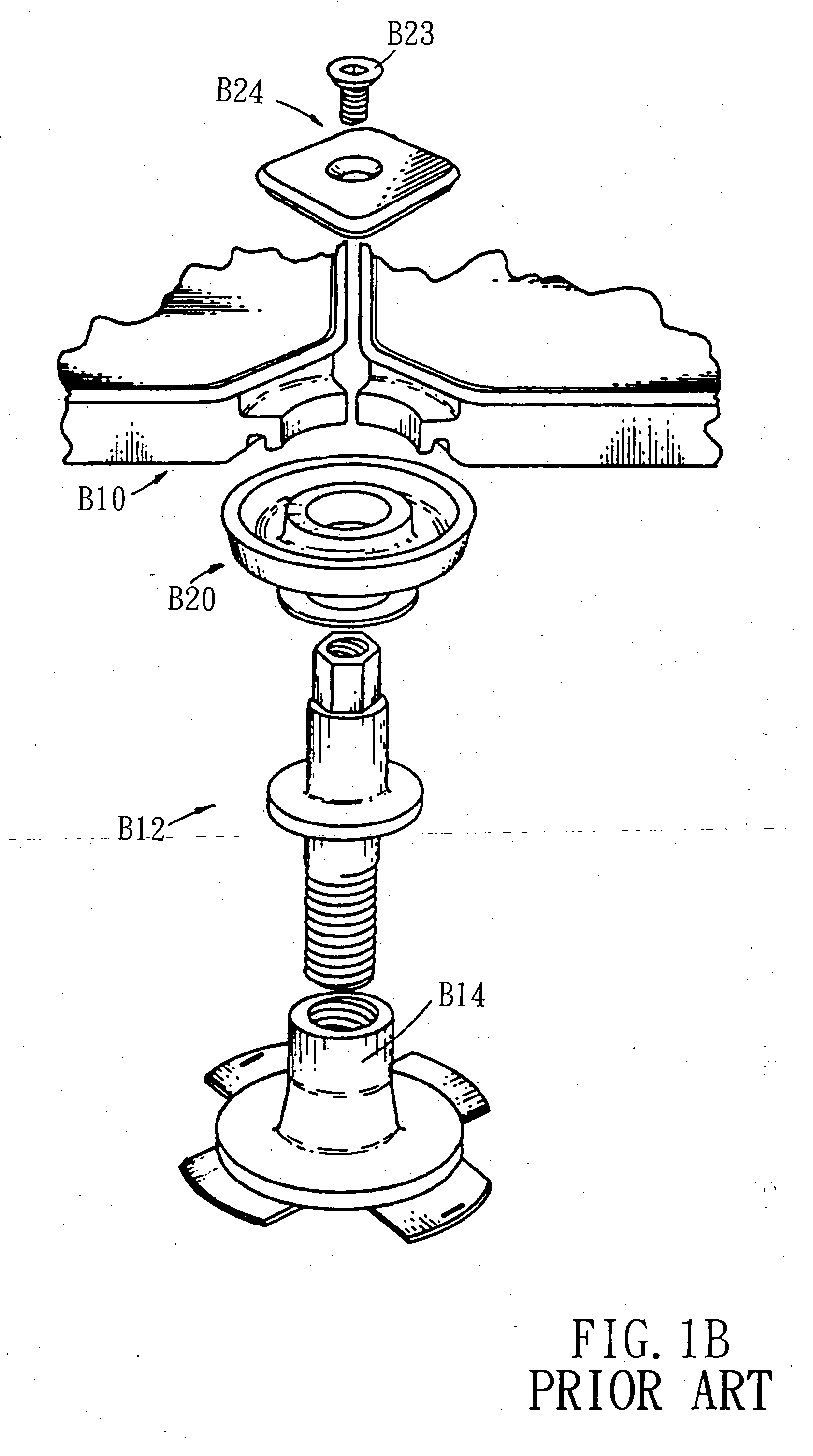 Pedestal structure for raised access floors