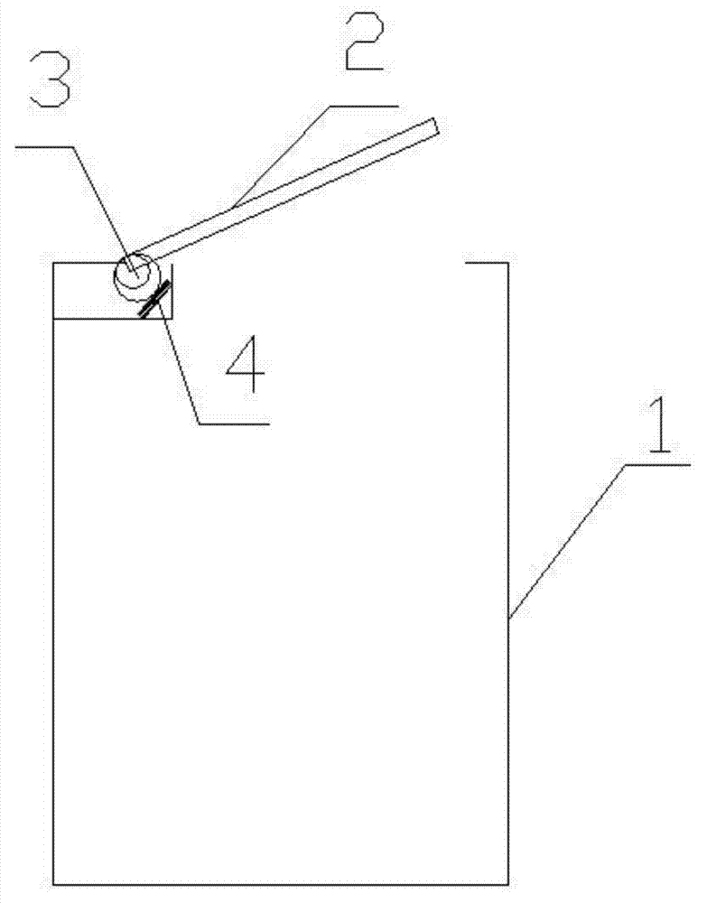 Door opening power-on circuit and washing machine using circuit