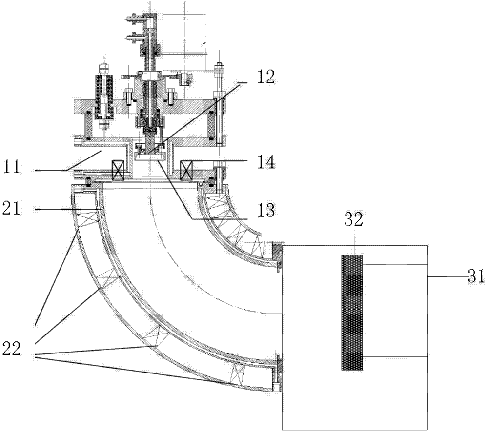 A self-supporting diamond-like nano-film preparation device and film preparation method