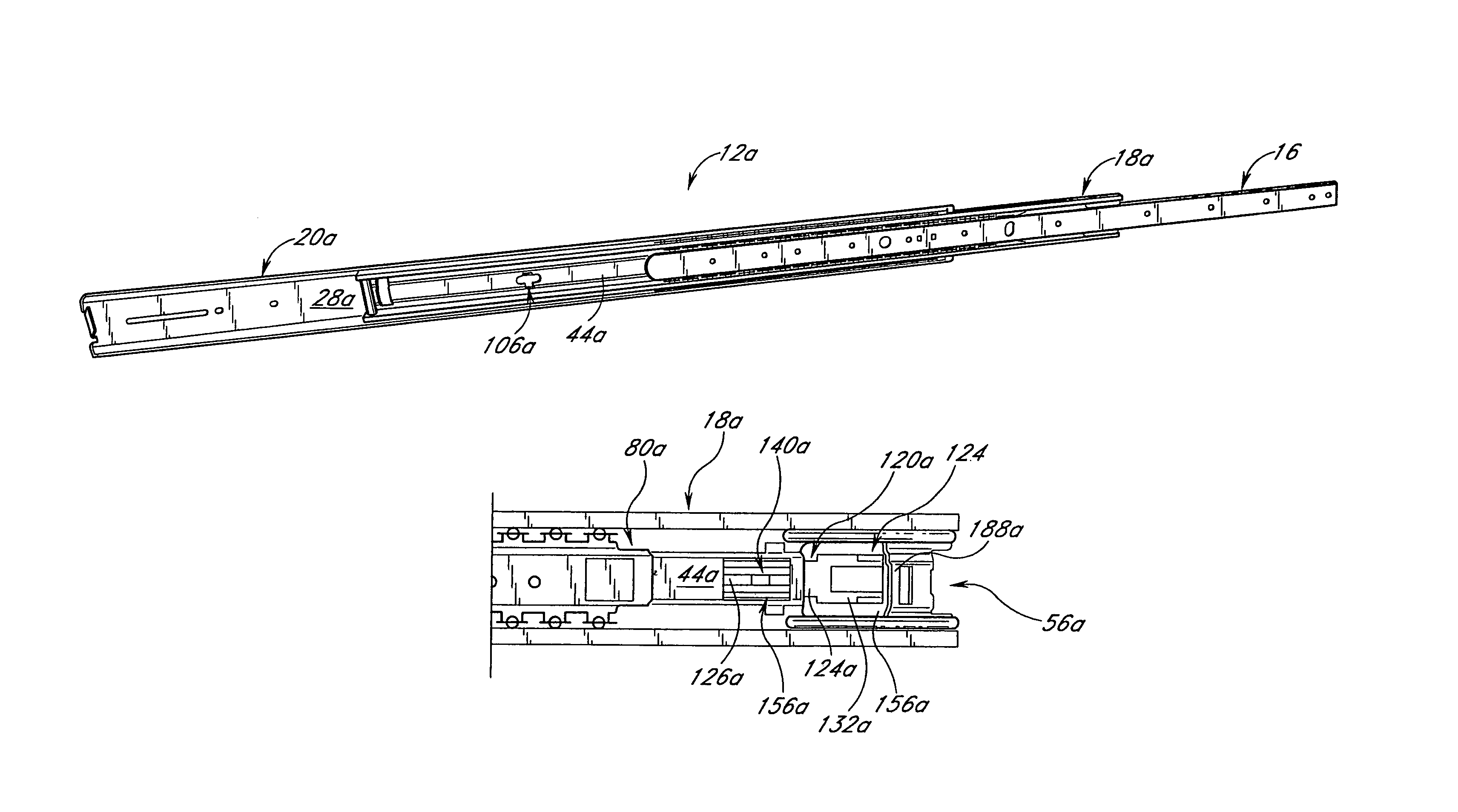 Controller for a quick disconnect slide assembly