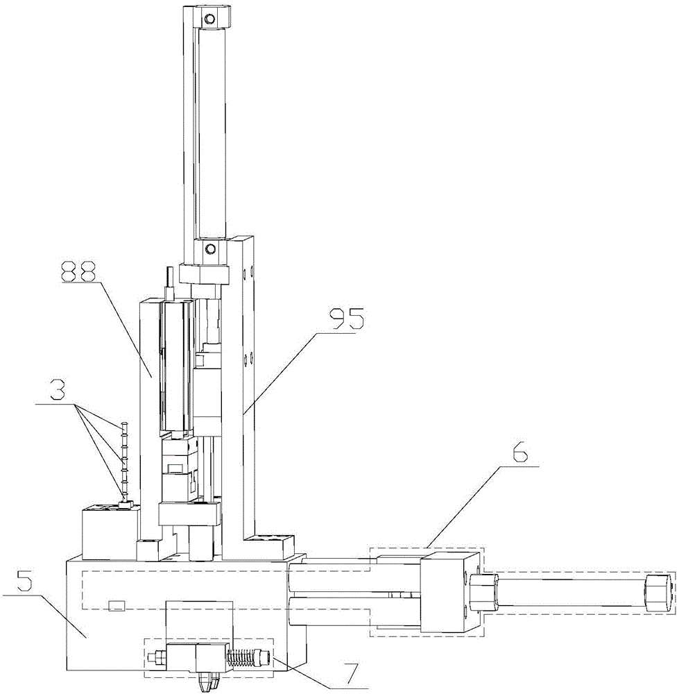 Automatic rivet setting device