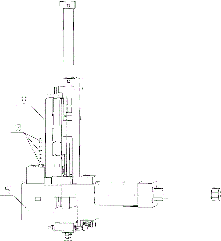 Automatic rivet setting device