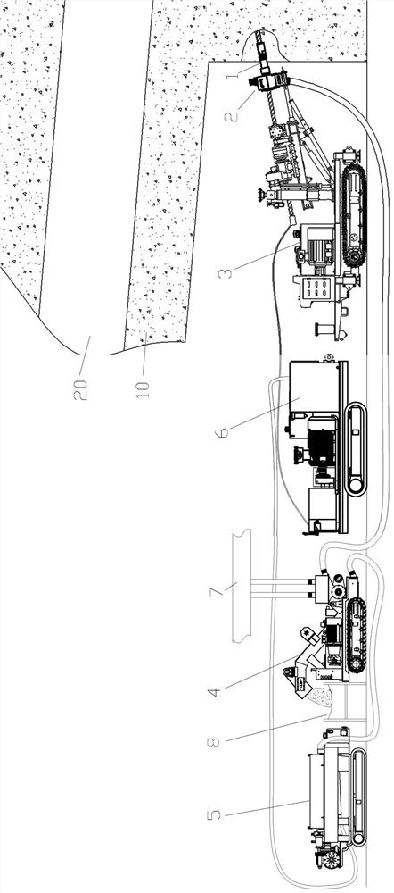 Three-proofing complete equipment for drilling and punching