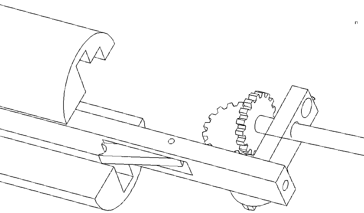 Driving mechanism of hemostasis clip applying pliers