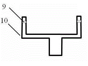 Clamped type compound pendulum with graduated scale