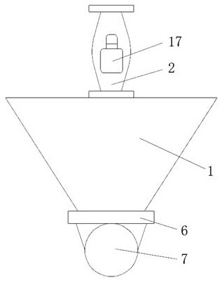 Material charging device for pet feed processing