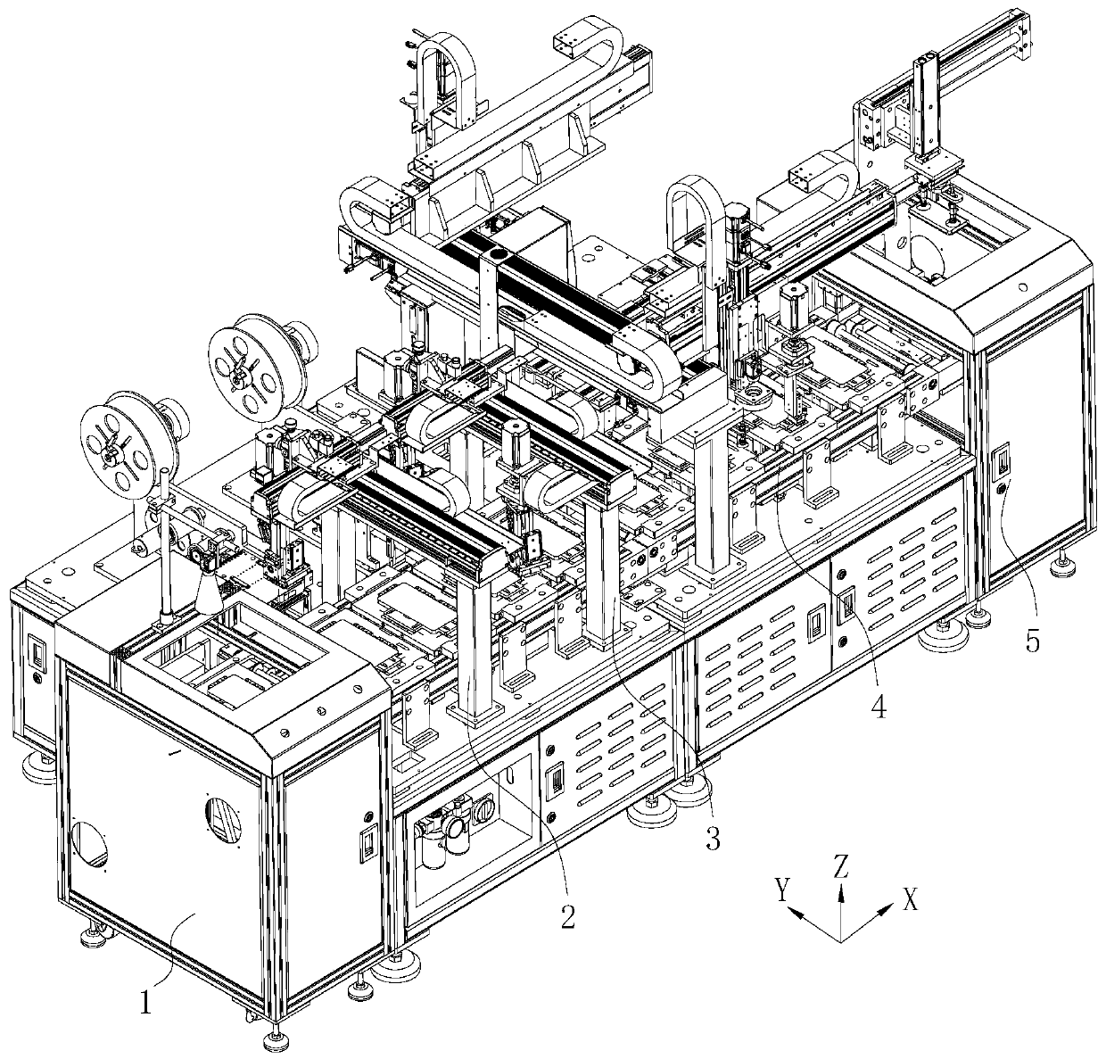 Automatic labeling equipment and labeling method