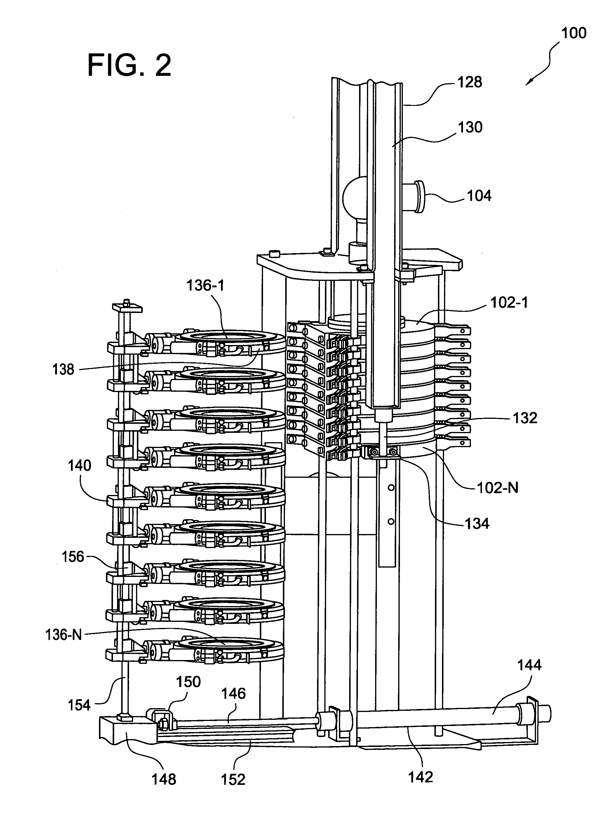 Automated cascade impactor