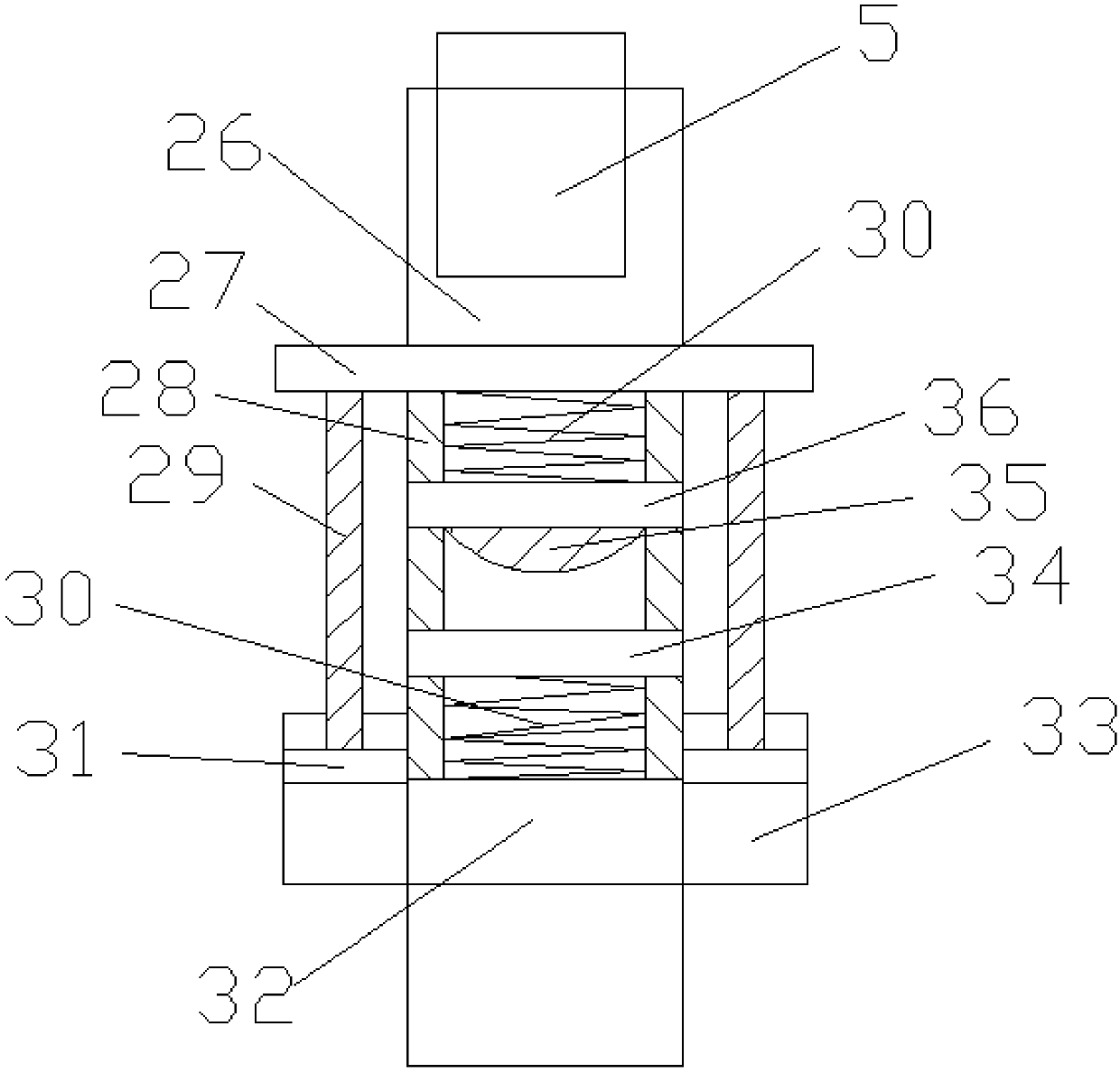 Hardware hanging part plane polishing machine