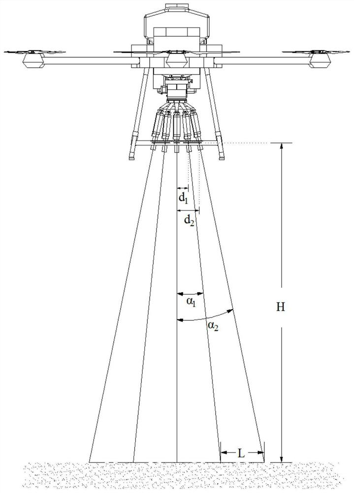 A discharge seeding method and a discharge seeding unmanned aerial vehicle using the method