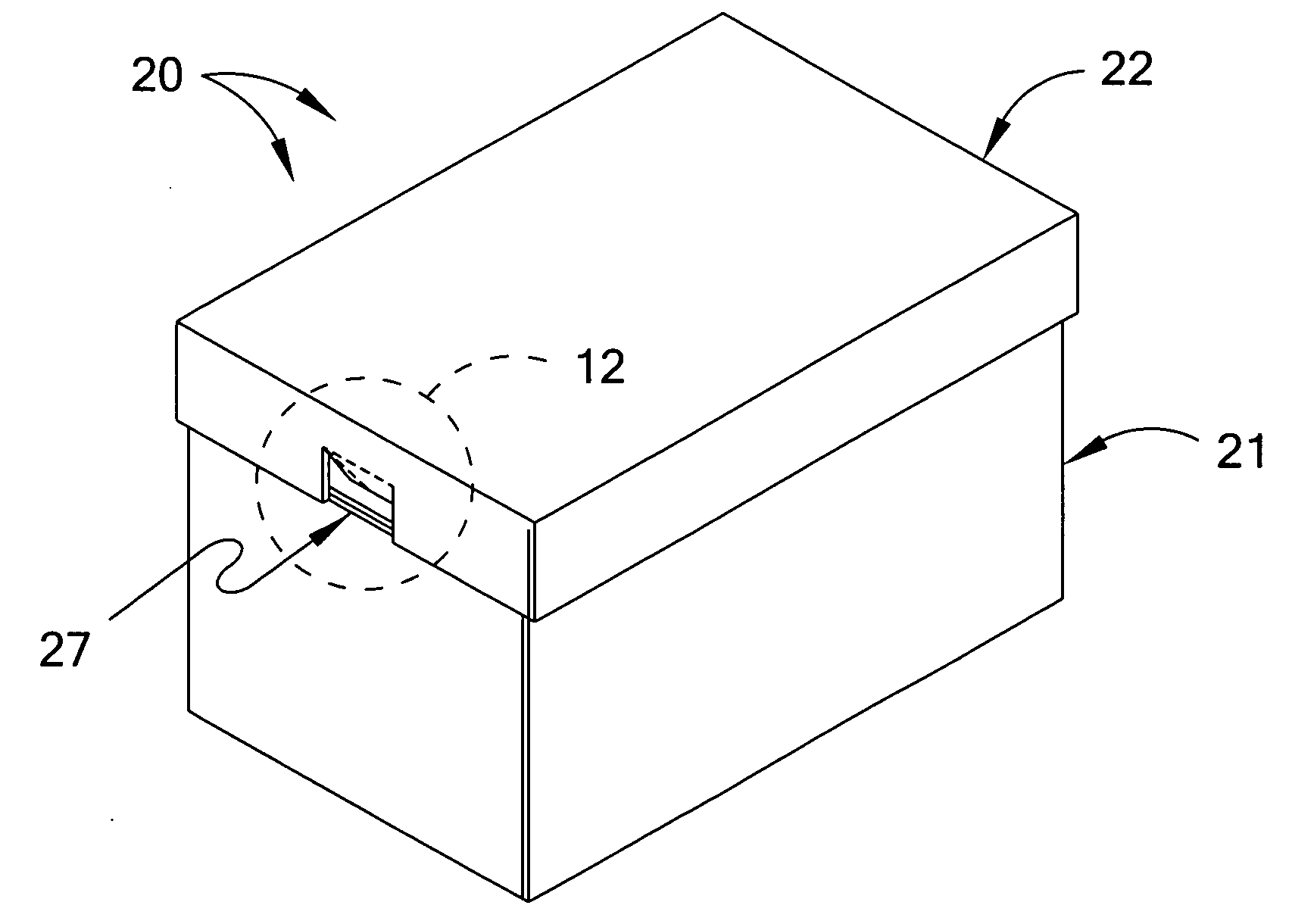 Folded corrugated container with reinforced quick-locking handles