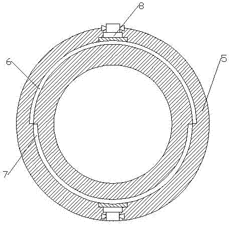 Pipe fitting with double metallic composite elbows