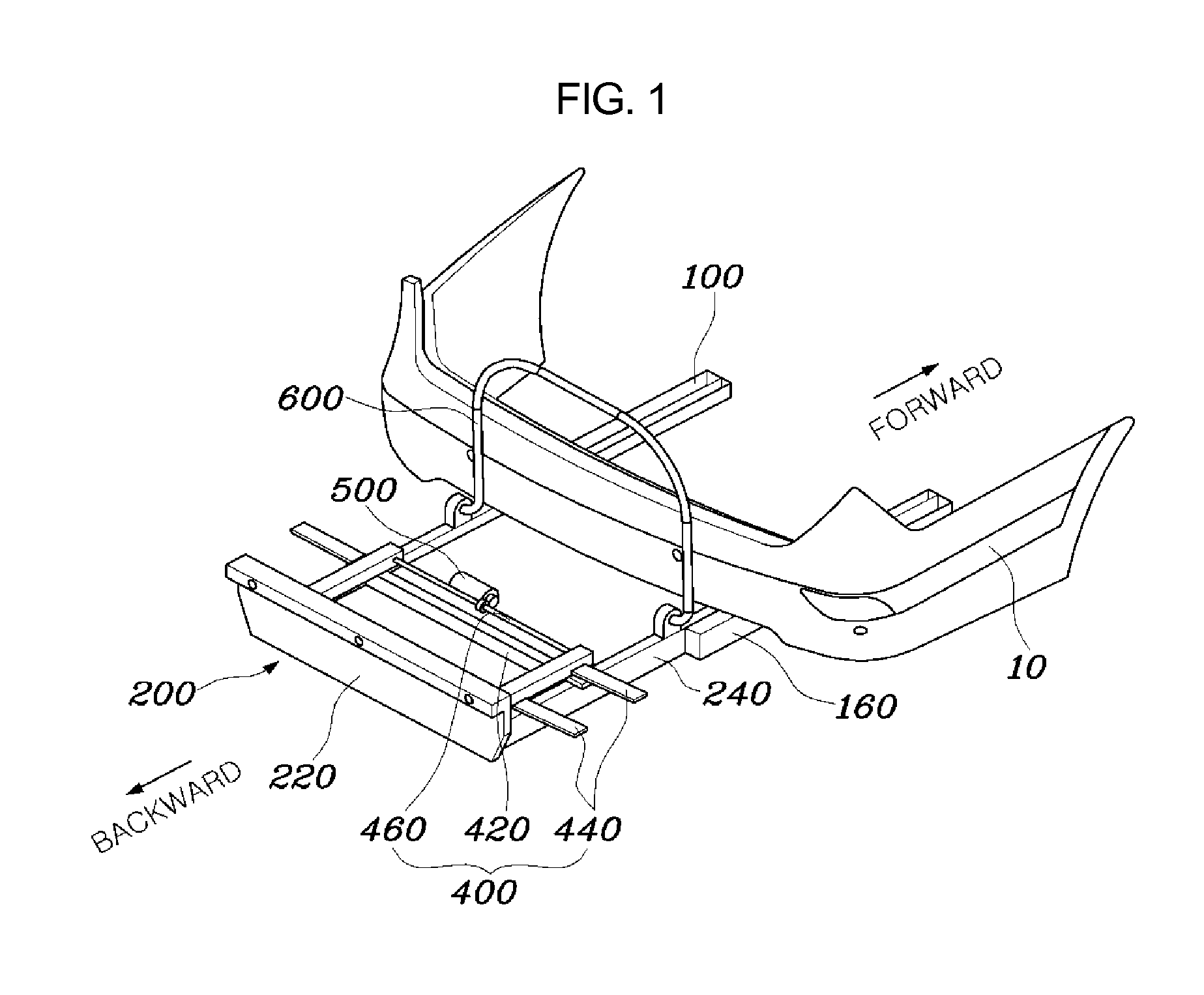 Bicycle carrier apparatus for vehicle