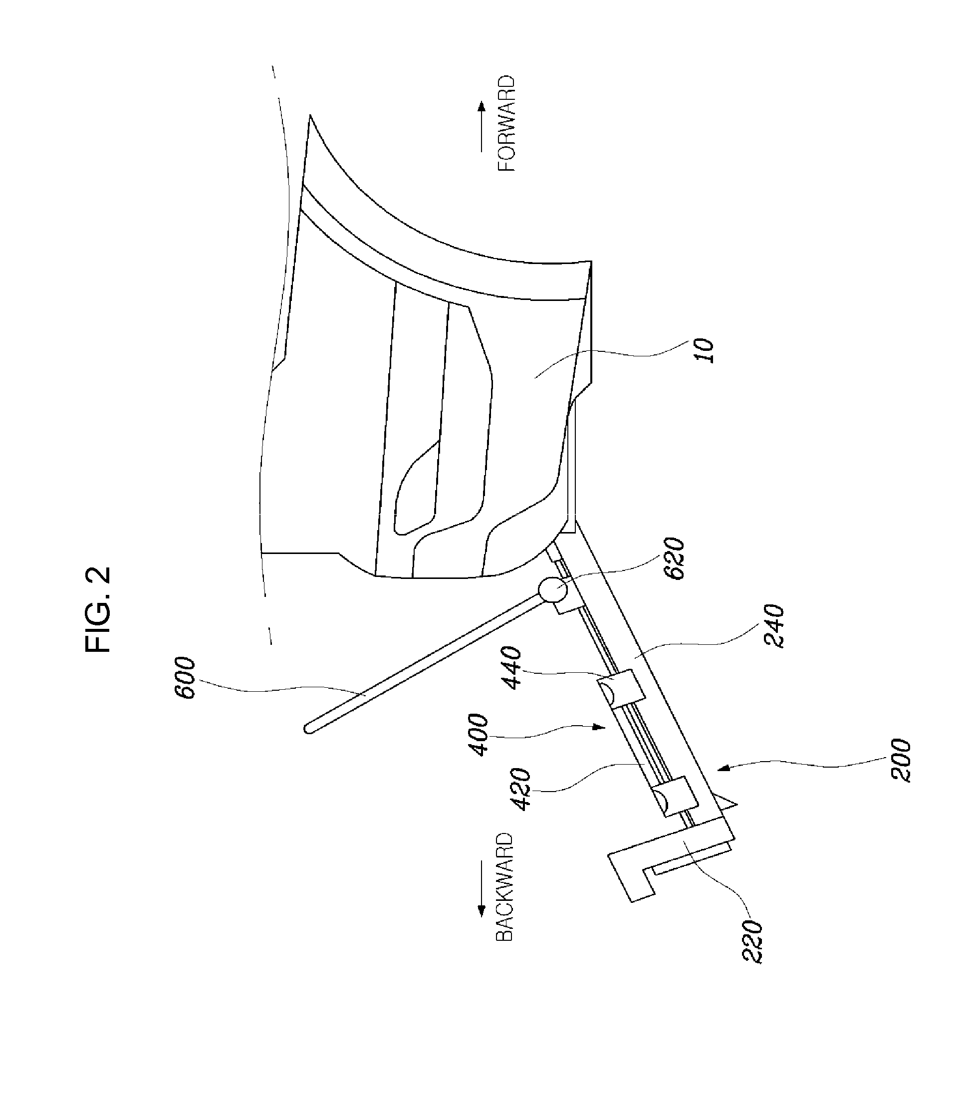 Bicycle carrier apparatus for vehicle