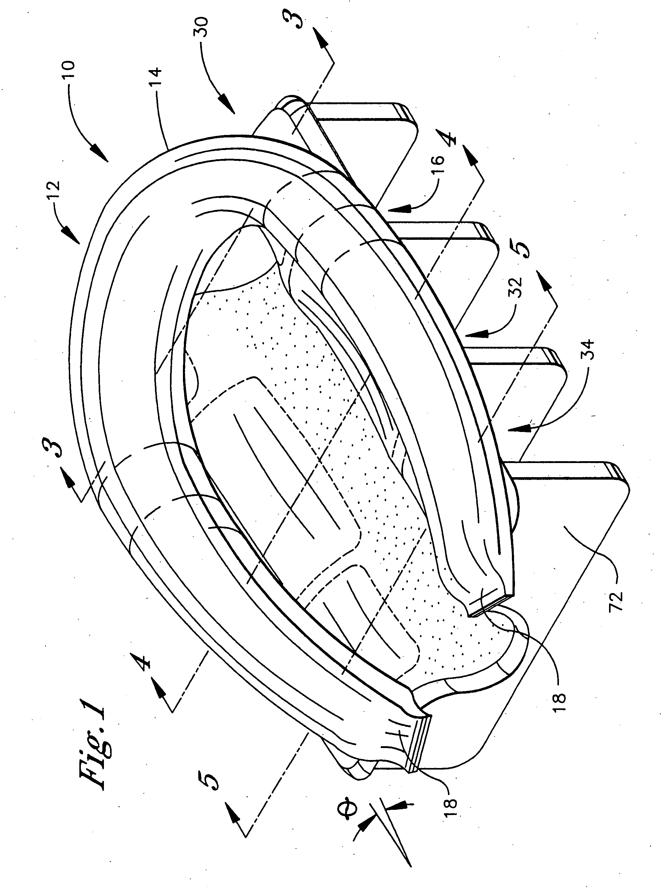 Head support device for use when lying in the prone position