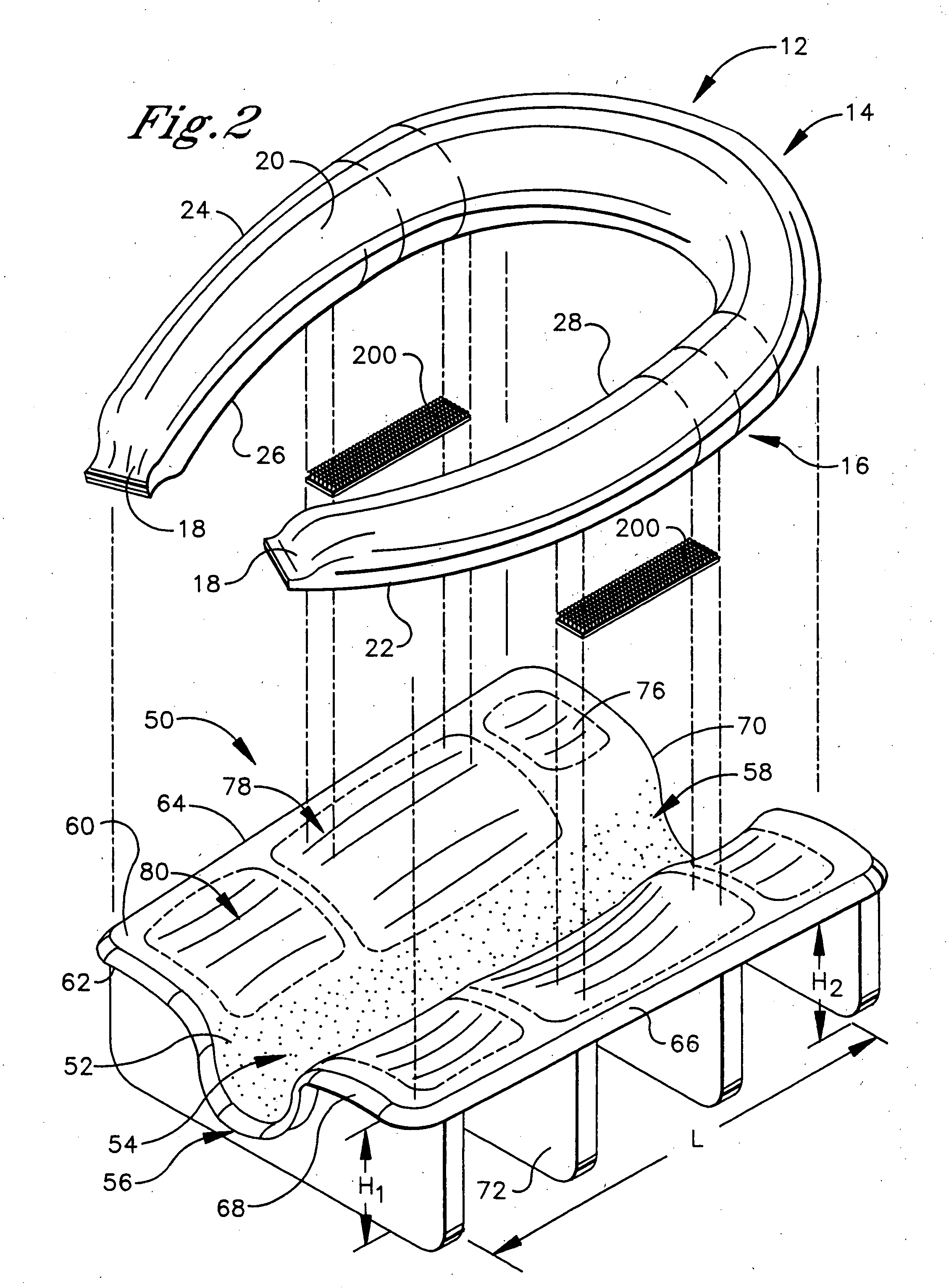 Head support device for use when lying in the prone position