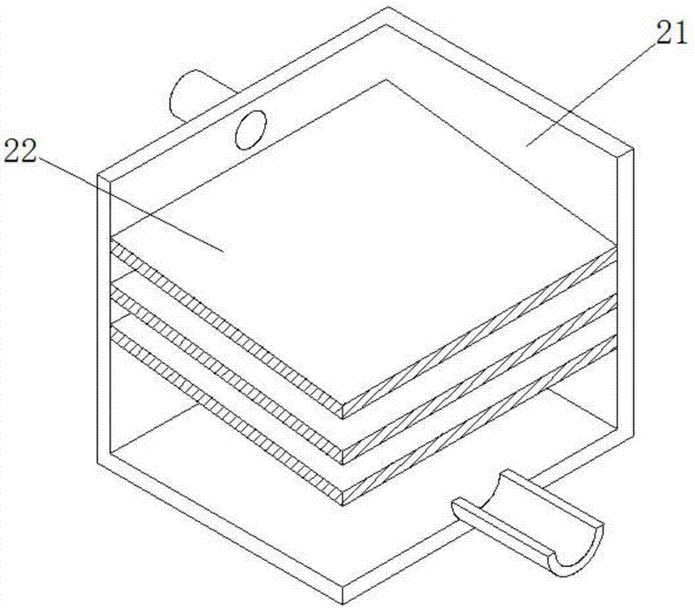 Novel reverse osmosis membrane on-line full-automatic forward and back flushing device