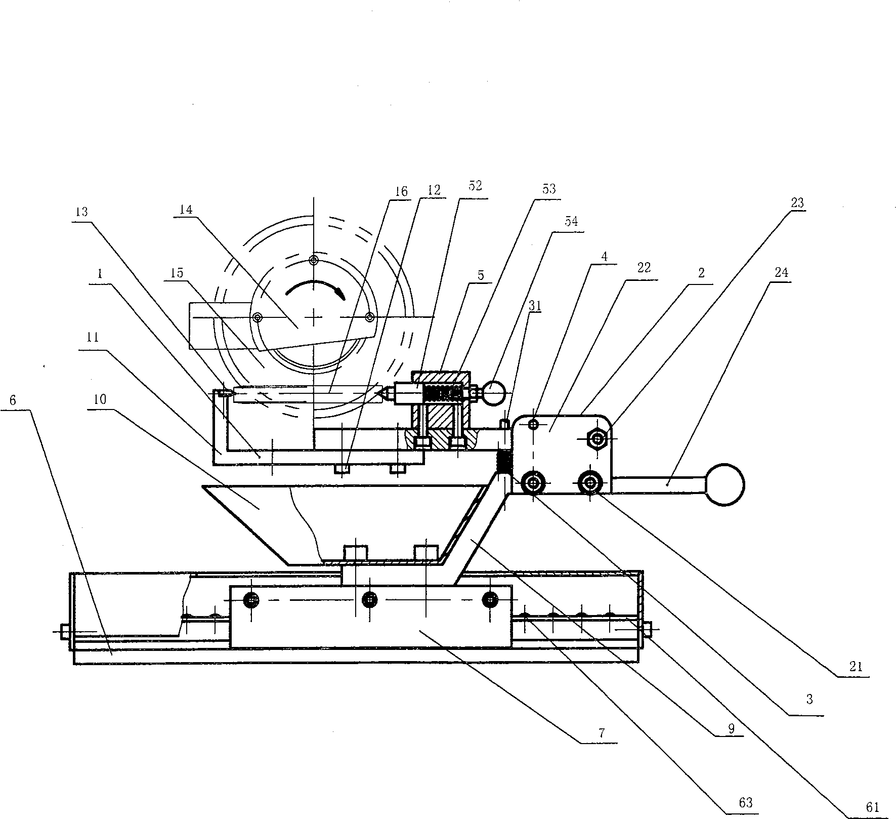 Multi-type tap grinding machine