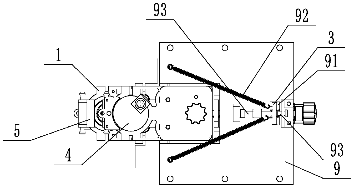 Trimming device for plate side edge sealing belt