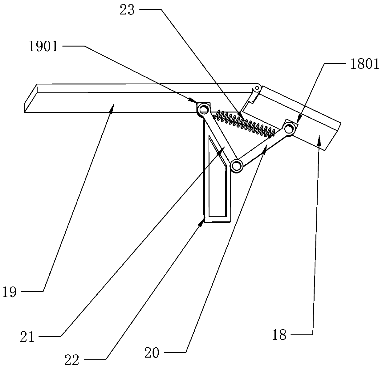 Machine capable of automatically slicing green tiles