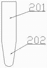 Peanut leaf organization grinding system for extracting DNA