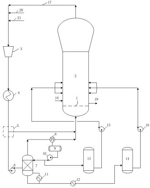 Method and device for polymerization of olefins